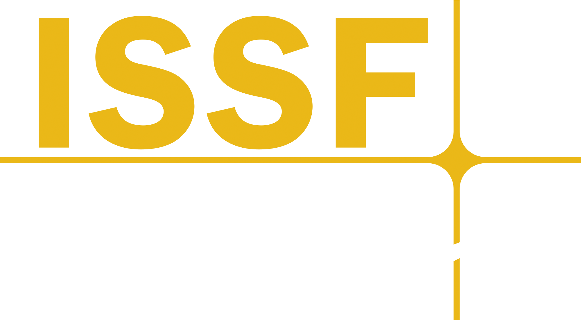 ISSF Logo 2024 white text color